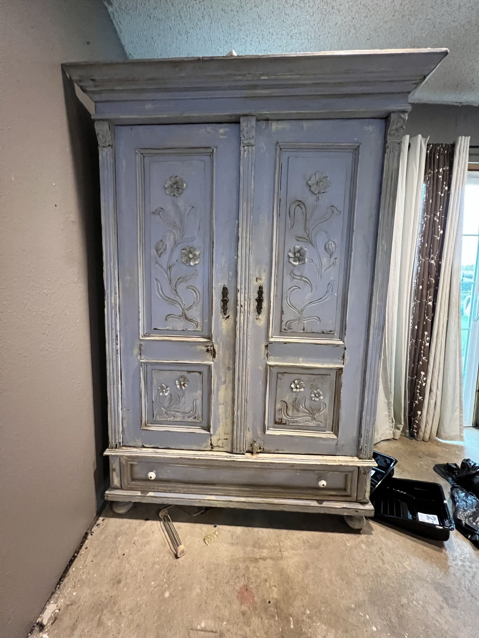 Antique wardrobe
