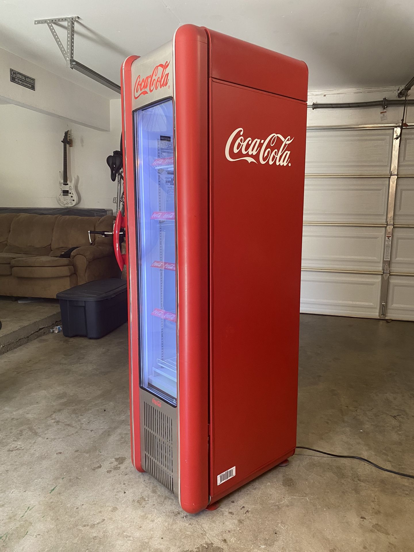 FRIGOGLASS COCA COLA RETRO FRIDGE COOLER REFRIGERATOR Monster Pepsi