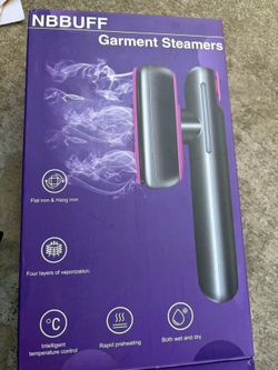 Travel Steamer for Clothes Small Iron - 1000W Portable Steamer & Mini Iron,10s Fast Heat, Handheld Mini Steamer with 8FT Cord, Foldable Handle, Travel