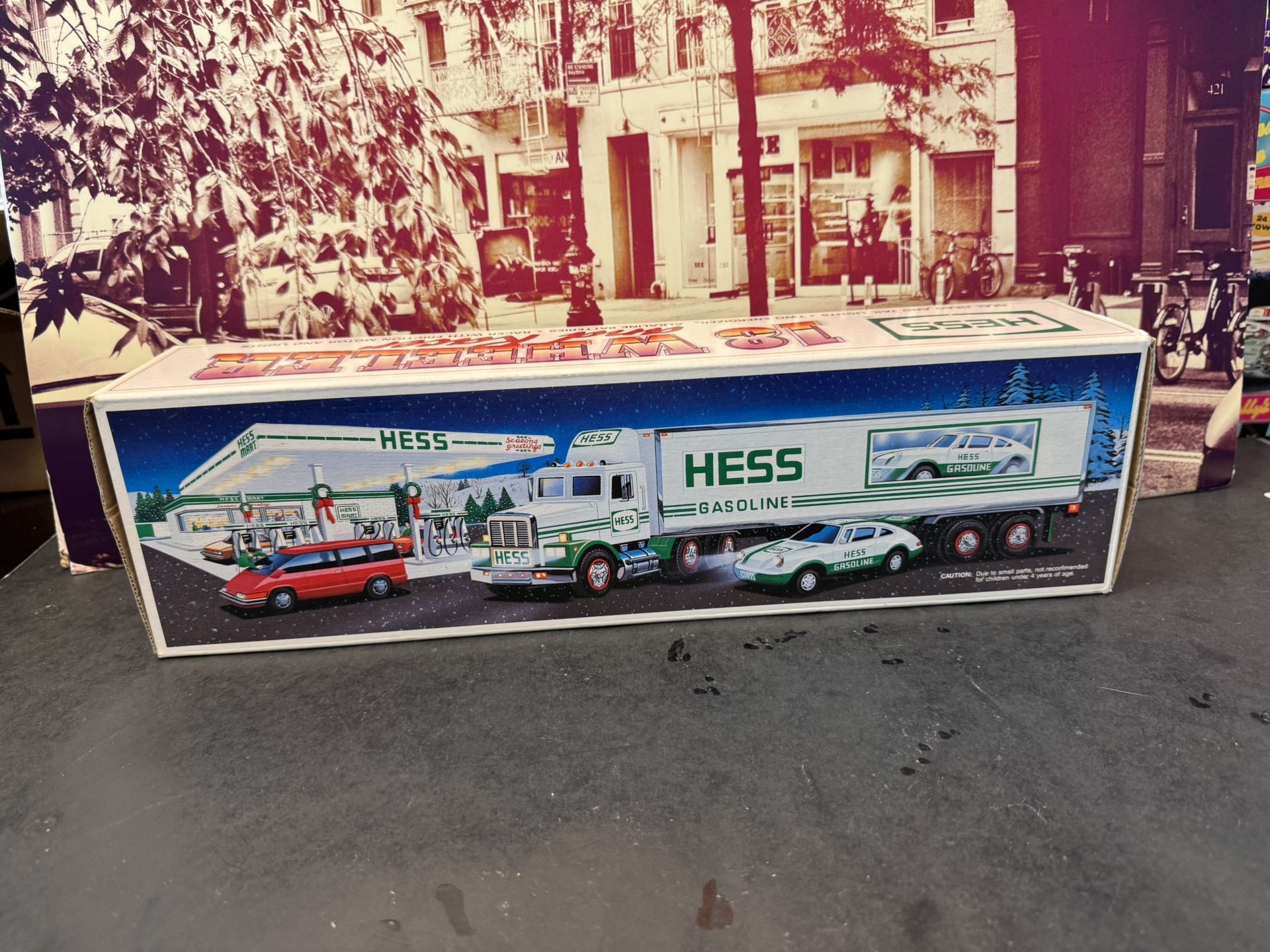 1992 Hess 18 Wheeler and Racer.