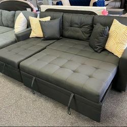 Black Sleeper Sofa