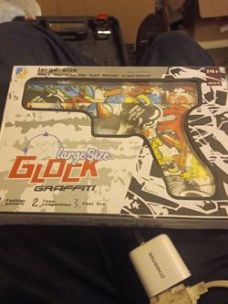 Large Size Glock Graffiti color paint gun