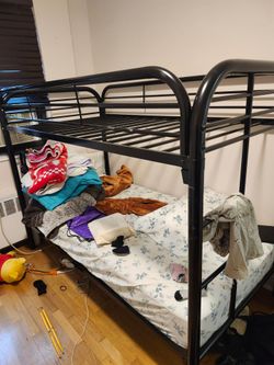 Bunk bed black