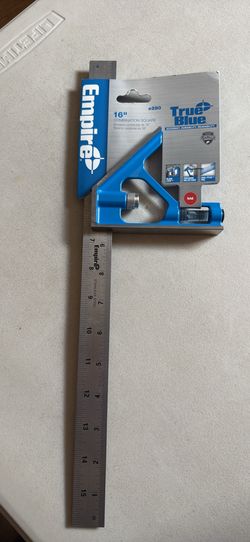 Empire 16 in. True Blue Combination Square