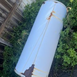Large Metal Water Heater Scrap Metal 