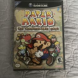Gamecube Paper Mario Thousand Year Door 