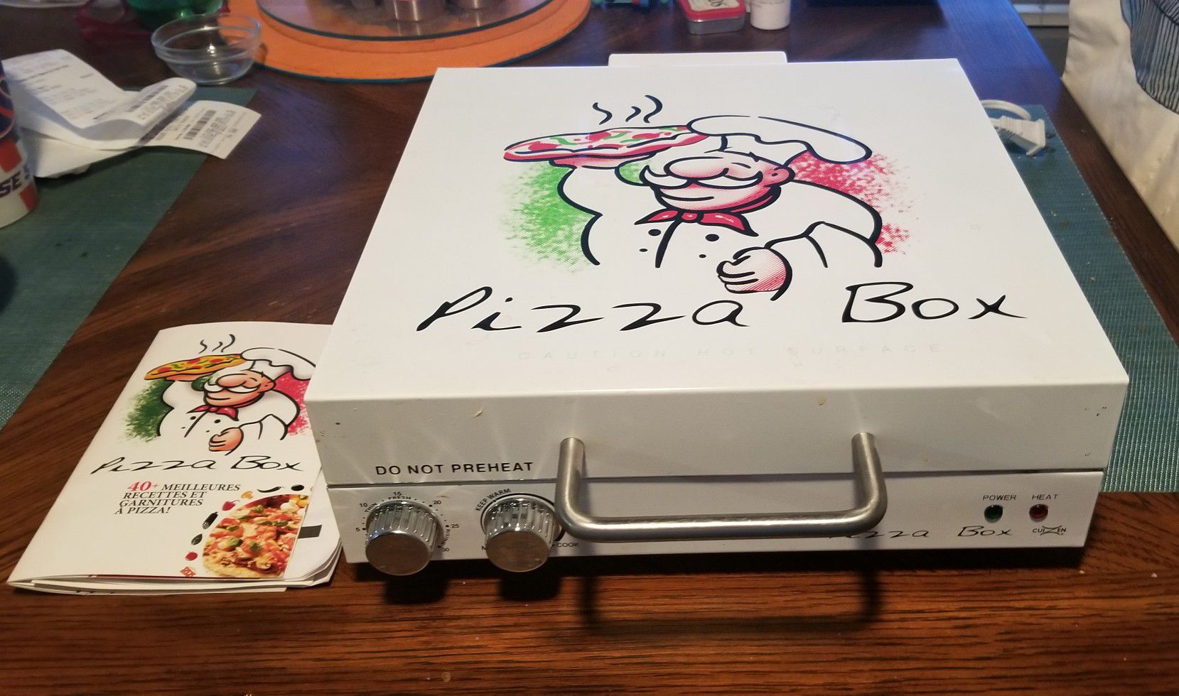 "PIZZA BOX" PIZZA MAKER