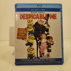BLU RAY / DVD COMBO PACK DISPICABLE ME 1. $5