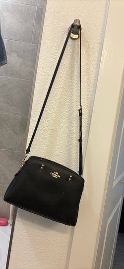 Black coach purse