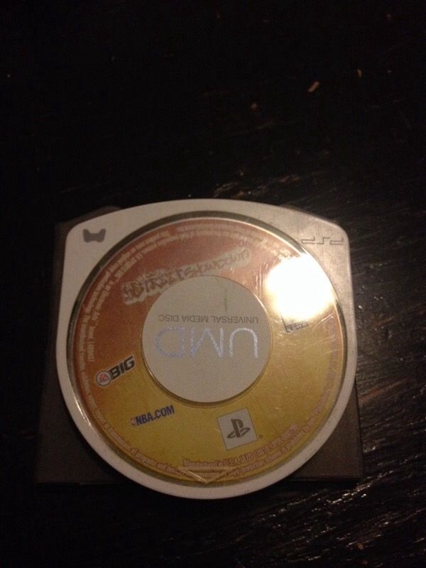 Used NBA street showdown psp game