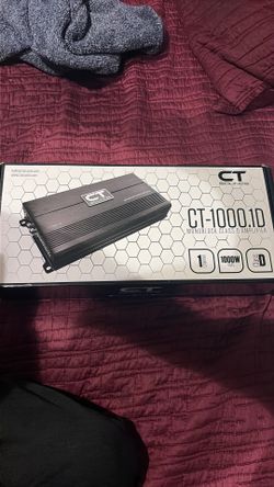 CT-1000.1D Amplifler