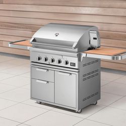 DCS Series 7 36-Inch Built-In Natural Gas Grill With Rotisserie - BH1-36R-N
