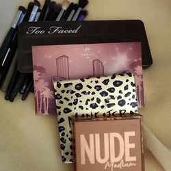 SHADOW PALETTES & BRUSHES