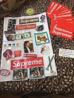 Supreme sticker