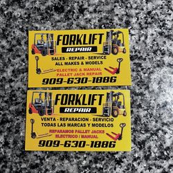 Forklift And Pallet Jacks.   