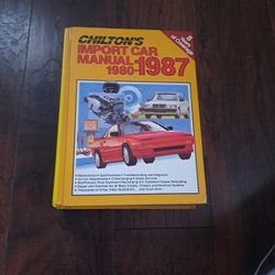 Chilton Import Car Manual