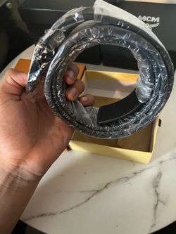 Black LV Belt