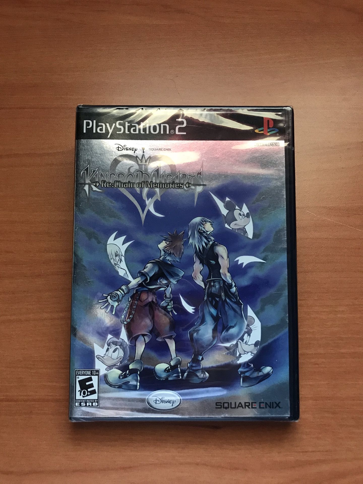 Kingdom Hearts re:Chain of Memories Sealed FIRST PRINT (PS2 Playstation 2)