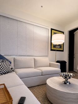 ✨ MODERN IVORY BASIL 125” MODULAR SECTIONAL ✨