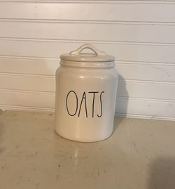 Rae Dunn Baby OATS Canister