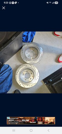 4 2002-2006 Nissan Altima Back Rotors