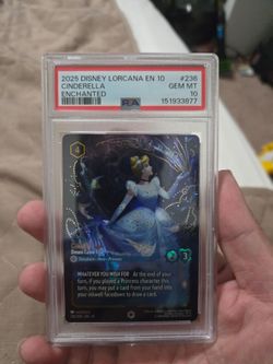 PSA 10 Disney Lorcana - Dream come true Cinderella