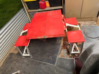 Portable picnic bench