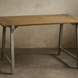 Rustic Counter Height Dining Table Or Standing Desk. 