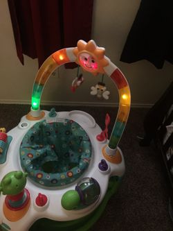 Bright start exercise saucer
