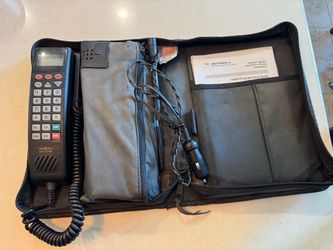 Vintage Motorola bag phone