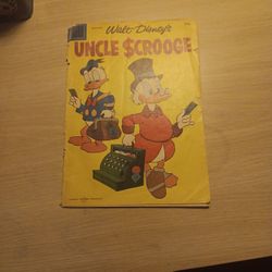 1958 Walt Disney Comic Mr Scrooge
