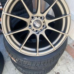 New 17” MST Rims /tires
