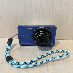 Sony Cyber-shot DSC-W690 Digital Camera 16.1 MP 10xZoom w/SDCard-Batt/Charger!! 