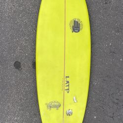6ft Single Fin Surfboard By Steamship Surfboards