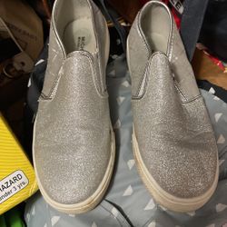 Girls Michael Kors Glitter Shoes Size 2