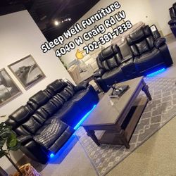 ✨️ Reclining Sectionals, Sofas ✨️ Furniture Queen Bedrooms, Dining Avail 