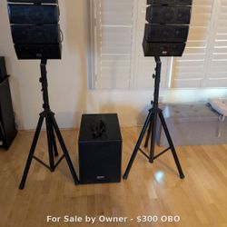 Gemini LRX-448 PA Speaker System
