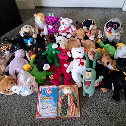 Massive Lot Of Beanie Babies