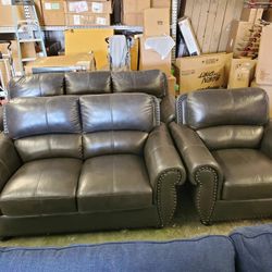 Sofa Set Loveseat And Oversized Chair