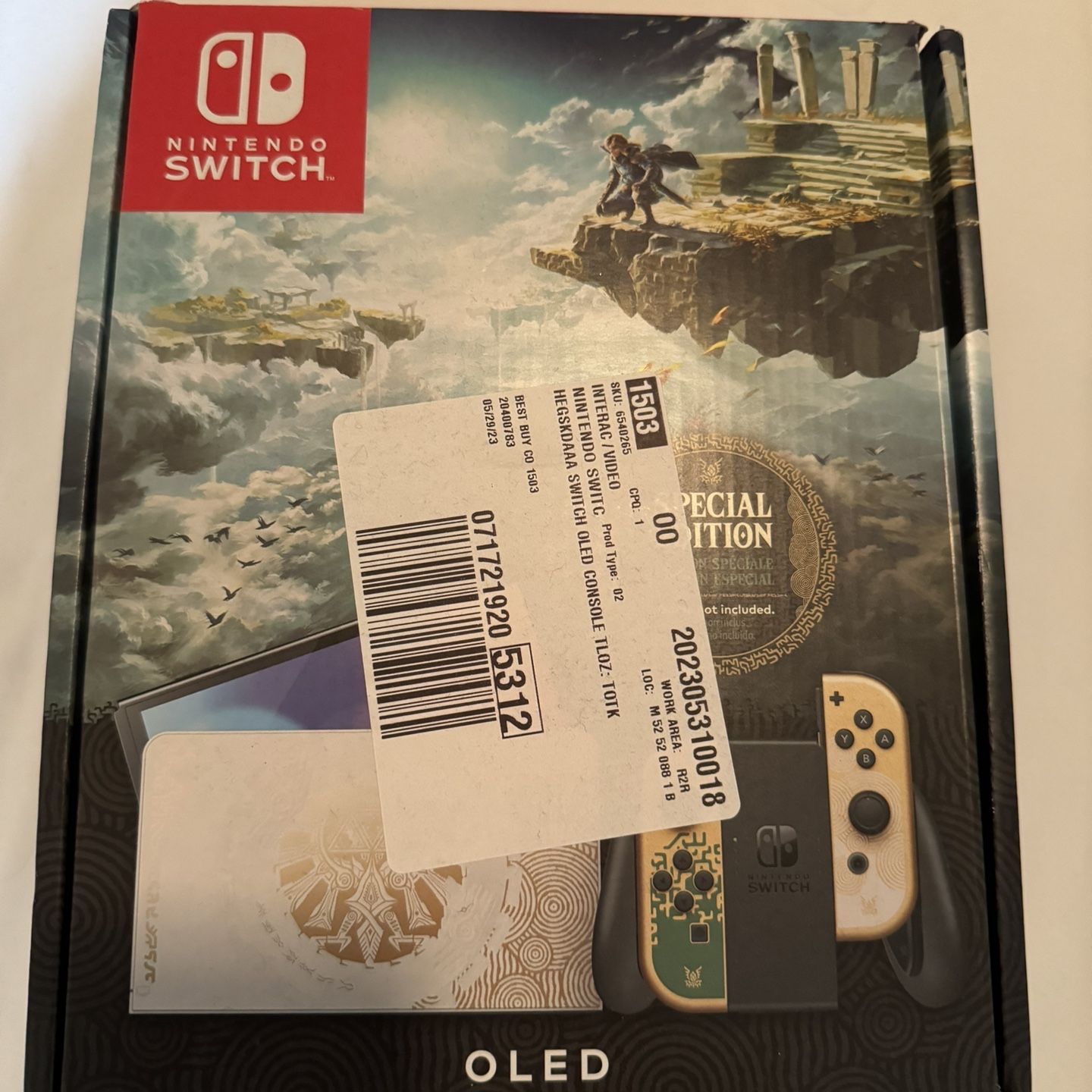 Nintendo Switch Zelda Edition