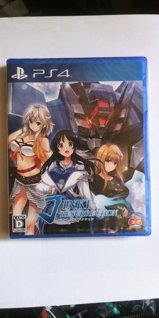 Playstation 4. Ps5. Jinki Resurrection ( LUA GAME) New Sealed.