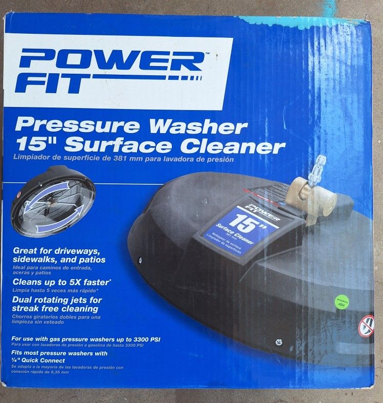 Power Fit Pressure Washer 15" Surface Cleaner