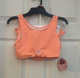 Brand new Girls Paisley Lane peach tankini sets size 12 Kids $8.00 each