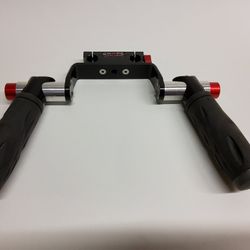 Shape 15mm Rail Handles For Camera Rigs.  High Quality - Made In Canada
