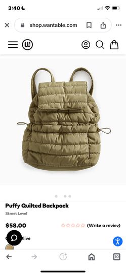 Puffer Backpack  Brand  15STREET LEVEL