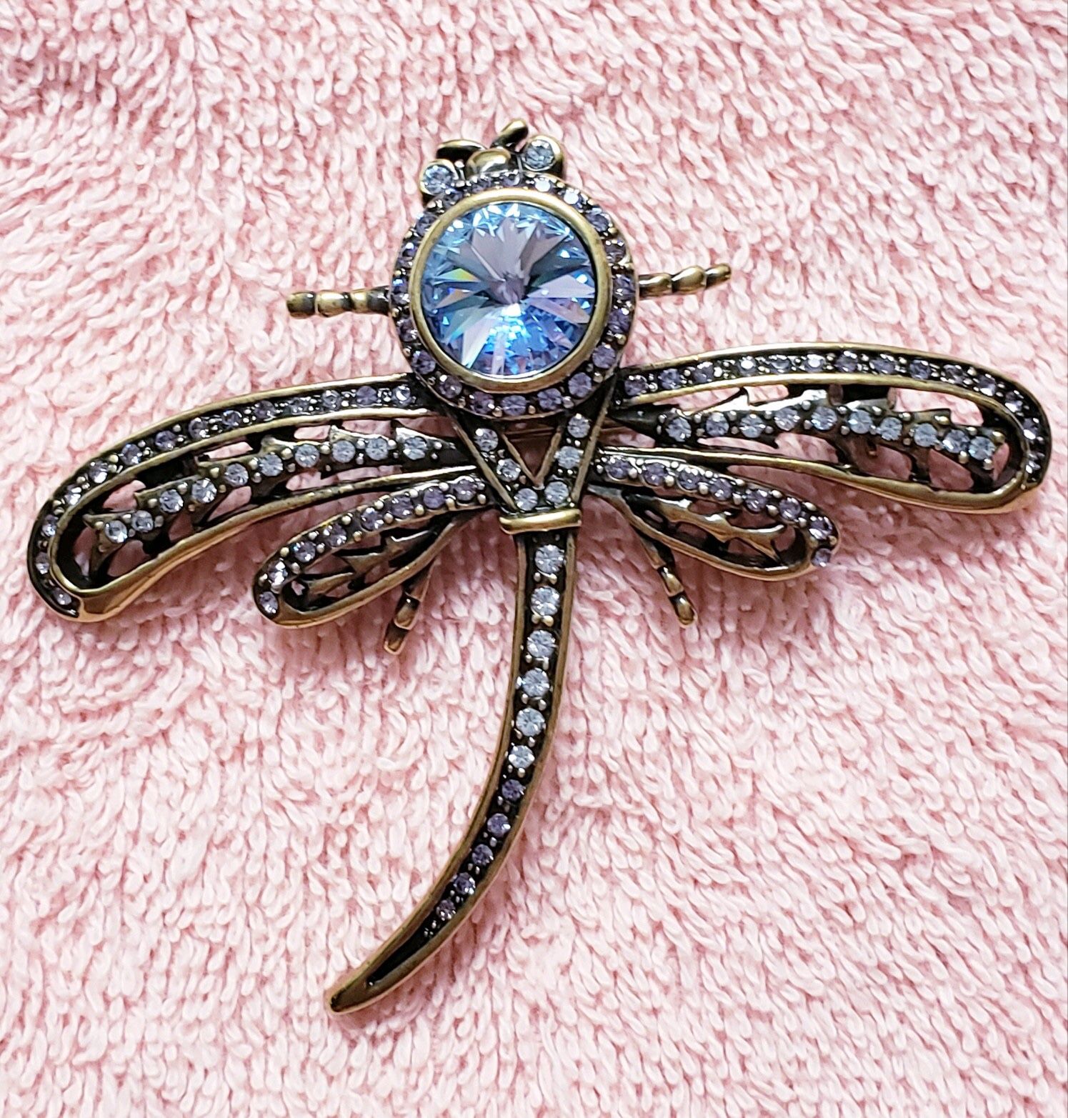Heidi Daus Dragonfly Brooch