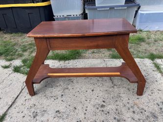 Wooden Organ Bench