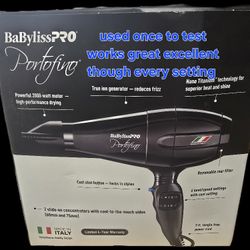 Professional Hair Dryer Babybliss Pro