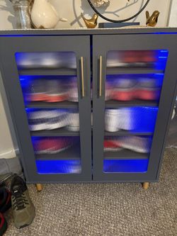 Shoe Cabinet Led Lights With Remote
