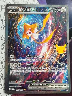 Jirachi ex 155/128 Secret Illustration Rare